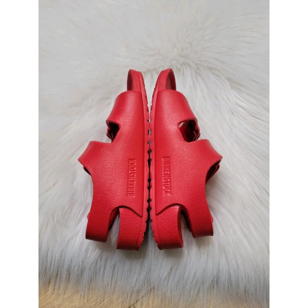 Birkenstock Eva Milano Essential Sandals Toddler Size 26 US Size 8c Red Kids